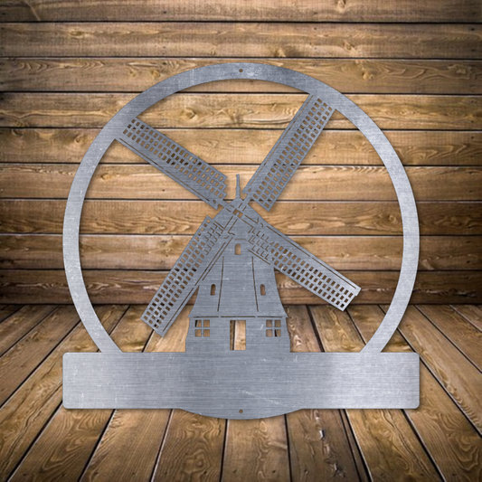 Dutch Windmill Monogram