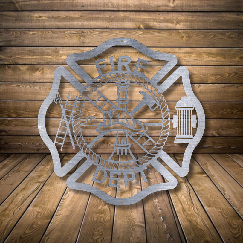 Fireman Maltese Cross