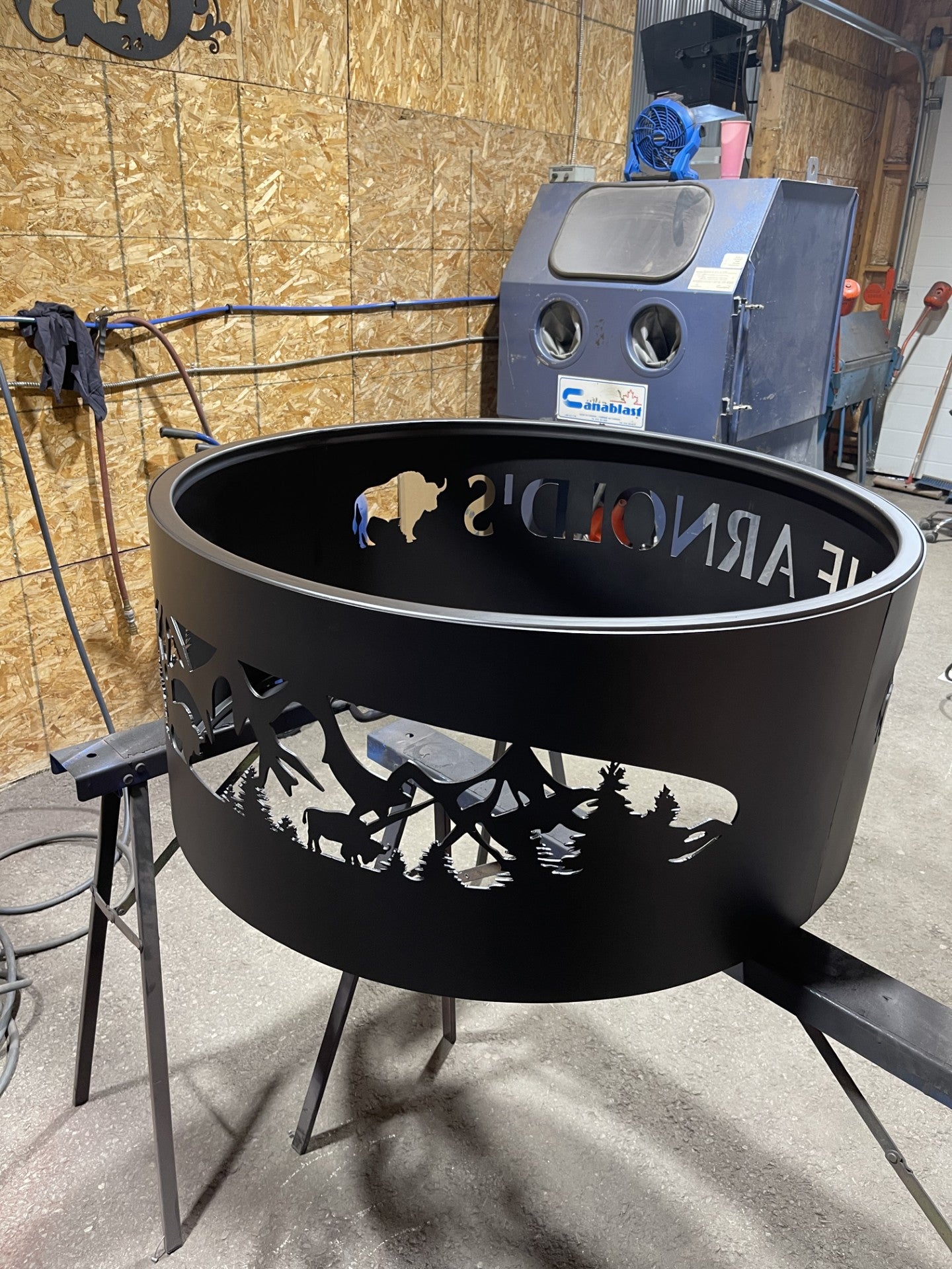 Custom fire pits