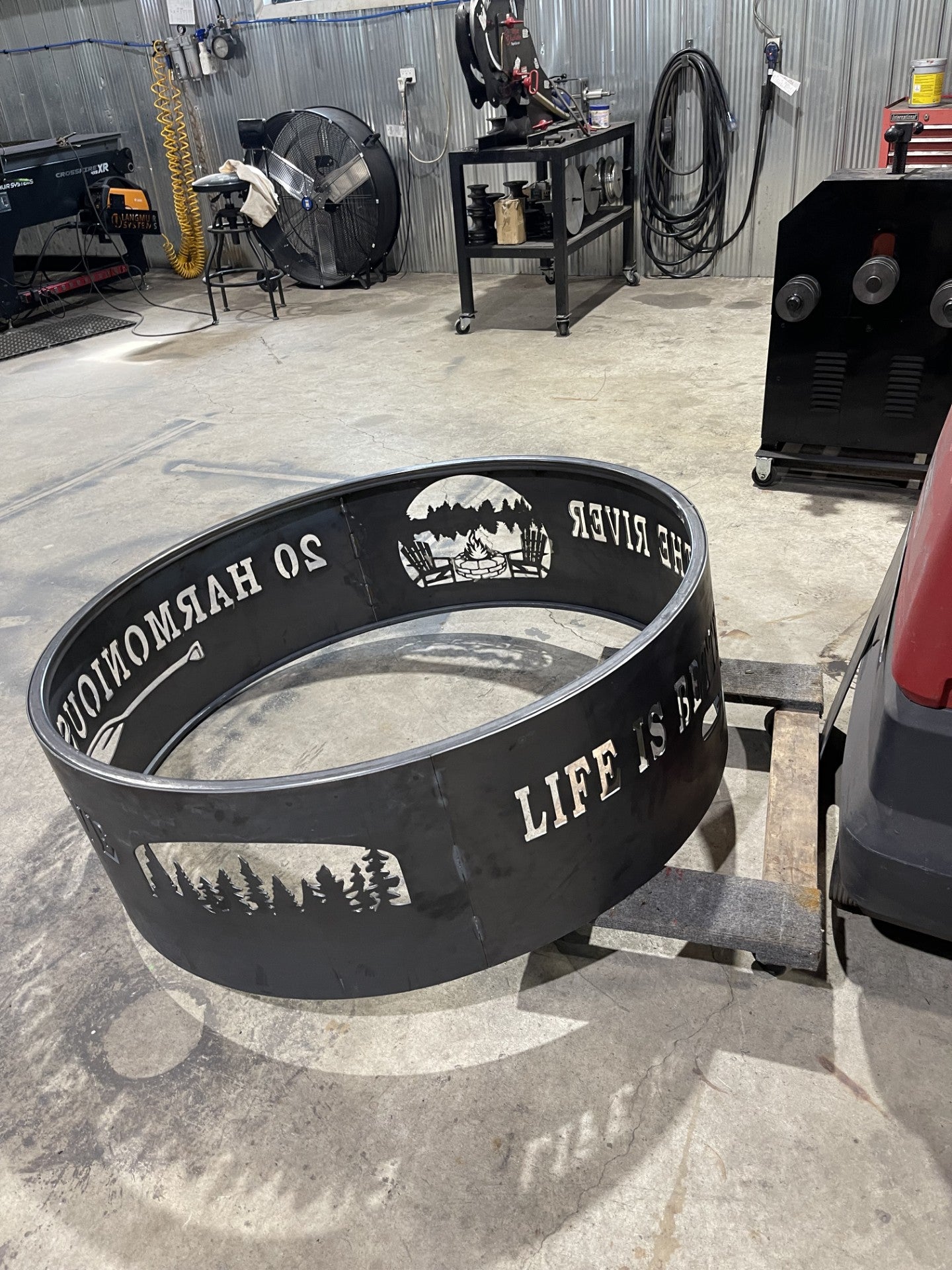 Custom fire pits